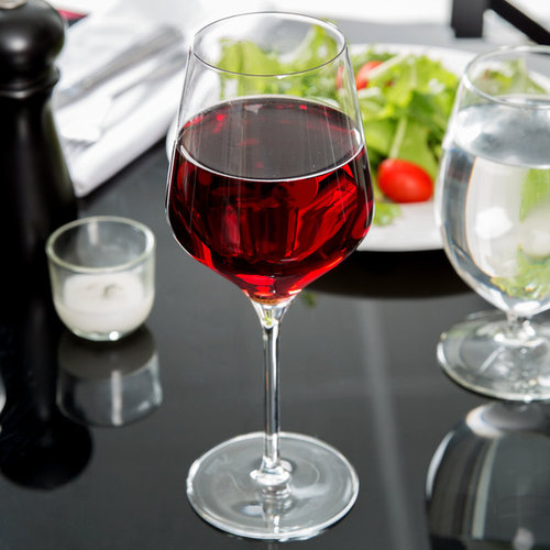 High quality giant long stem wine glass 16oz party wedding stemware crystal glasses red wine glass